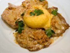 Valentino las vegas veal scaloppine 